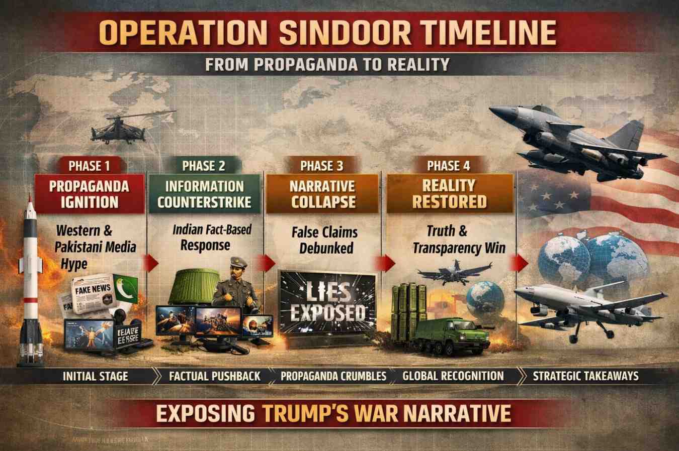 Operation Sindoor Propaganda War: IAF Exposed Pakistani Lies